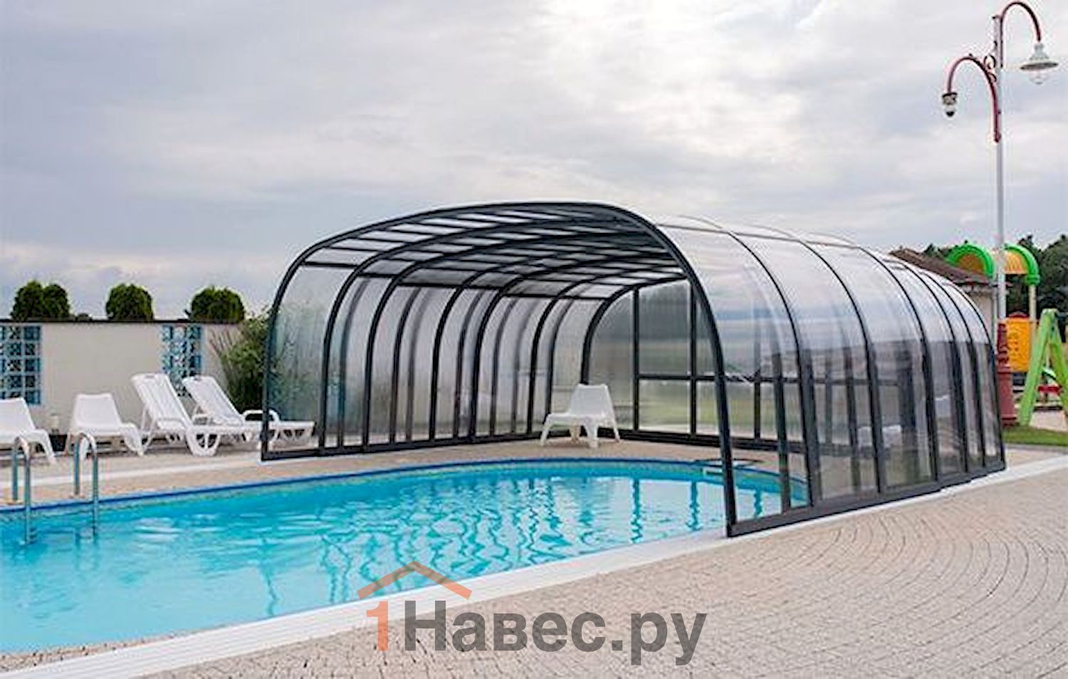 Навес из поликарбоната